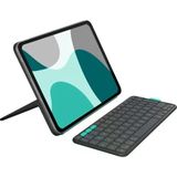 Logitech Flip Folio İpad Pro 11 İnç (M4), İpad Air 11 İnç (M2 Ve M3), İpad Air (5. Nesil) İle Uyumlu Klavyeli Kılıf