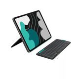 Logitech Flip Folio, İpad Pro 13 İnç (M4 Ve M5) Ve İpad Air 13 İnç (M2 Ve M3) (2024, 2025) İçin Klavye Kılıfı - Saklanabilir Bluetooth Klavyeli Koruyucu Kılıf, Çoklu Cihaz, Deu Qwertz - Grafit