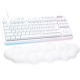 Logitech G Aurora G713 Beyaz İngilizce Q Kablolu Oyuncu Klavyesi