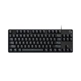 Logitech G G413 SE TKL Kablolu Oyuncu Klavyesi, Dokunsal Mekanik Anahtarlar, Arkadan Aydınlatmalı, Windows, macOS ile Uyumlu, Siyah