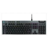 Logıtech G G915 X Gl Tactile Brown Switch Rgb İngilizce Mekanik Kablolu Gaming Klavye Siyah