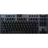 Logitech G G915 X LIGHTSPEED TKL Düşük Profilli Kablosuz Oyun Klavyesi, Çift Katmanlı PBT Tuş Kapakları, Programlanabilir Tuşlar RGB Arka Aydınlatma, Alüminyum Kaplama, PC/Mac Uyumlu, İngilizce, Siyah