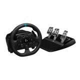 Logitech G G923 Driving Force Yarış Direksiyonu, Aşamalı Fren Pedalı, Alüminyum, Çelik ve Deri Yapı, PS3/PS4/PS5/PC ile Uyumlu, Trueforce Teknolojisi, Aşamalı Fren Pedalı, Siyah