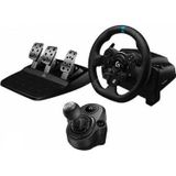 Logitech G G923 Driving Force Yarış Direksiyonu + Shifter Vites Seti (Logitech Türkiye Garantili)