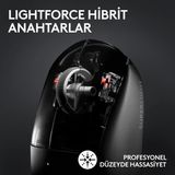 Logitech G Pro X Superlight 2 910-006631 Siyah Lightspeed Hero Şarjlı Optik Kablosuz Oyuncu Mouse - Outlet