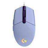 Logitech G203 910-005853 Lila Lightsync Kablolu Gaming Mouse