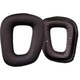 Logitech G430, G930, G35, F450, G432, G332 Uyumlu Kulaklık pedi süngeri, Kulak Kılıfları için Yedek Kulak Pedleri Kulaklık yastığı Earpad (Mesh Kumaş/Siyah)