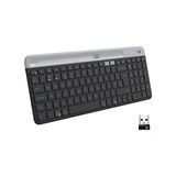 Logitech K580 Ultra Ince Multi Device Siyah Bluetooth Klavye - Çok Renkli