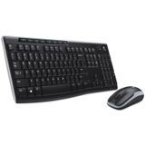 Logitech Klavye/Fare 920-004536 Kablosuz Combo MK270 2.4GHz Siyah Elektronik Tüketici Elektroniği