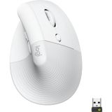 Logitech Lift 910-006475 Beyaz Dikey Sessiz Ergonomik Optik Kablosuz Mouse