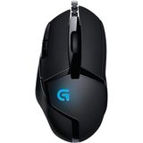 Logitech Logıtech G402 Hyperıon Fury Oyuncu Mouse+Mousepad 45X40 cm Kit - Siyah