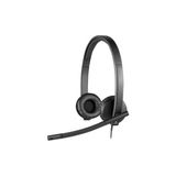 Logitech Logıtech H570E Stereo 981-001431 Siyah Type-C / Siyah Mıkrofonlu Kulaklık - Çok Renkli