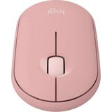 Logitech Logıtech Pebble M350S Pembe Kablosuz Sessiz Mouse 910-007014 - Siyah