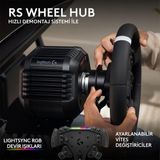 Logitech Logıtech RS50 System (Ps) Siyah Oyun Konsolu Ultra Gerçekçi Geri Bildirim ve Hızlı Demontaj Özelliği