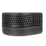 Logıtech Logitech Wave Keys Kablosuz Klavye Q Tr Siyah