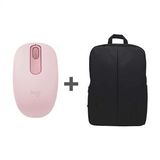 LOGITECH M196 ROSE MOUSE + NERO NOTEBOOK SIRT CANTASI