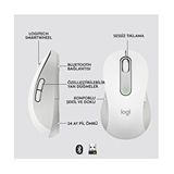 Logitech M650 B.boy Sağ El Mouse Byz Beyaz