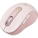 Logitech M650 Küçük ve Orta Boy Sağ El Için Pembe Kablosuz Mouse