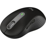 Logitech M650 Signature 910-006236 Siyah Sessiz Büyük Boy Sağ El Optik Kablosuz Mouse - Outlet Teşhir Vitrin