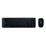 Logitech MK220 920-003163 Q Tr Siyah Kablosuz Klavye Mouse Set