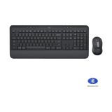 Logitech MK650 Bluetooth Kablosuz Klavye ve Mouse Seti Siyah Ev - Ofis Kullanımı İçin 10 Metre Menzil