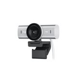 logitech MX BRIO Ultra HD 4K Gizlilik Kapaklı ve Mikrofonlu Yayın Web Kamerası, Açık Gri 960-001554