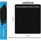 Logitech Oem 40 x 45,5 cm Large Boy Oyuncu Gaming Mouse Pad