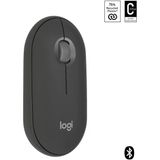 Logitech Pebble 2 M350s 910-007015 Siyah Sessiz Optik Kablosuz Mouse Kutu Hasarlı