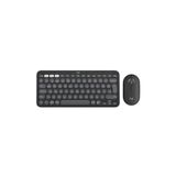 Logıtech Pebble 2 Multı-Devıce Bluetooth Klavye Mouse Set-Grafıt