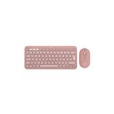 Logıtech Pebble 2 Multı-Devıce Bluetooth Klavye Mouse Set-Pudra Pembe