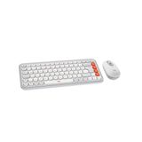 Logitech Pop Icon Bluetooth Türkçe Tuş Dizimi Beyaz Klavye & Mouse Seti