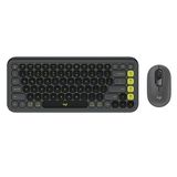 Logitech Pop Icon Bluetooth Türkçe Tuş Dizimi Grafit Klavye & Mouse Seti