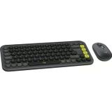 Logitech Pop Icon Kablosuz Bluetooth Sessiz Türkçe Q Klavye ve Mouse Seti