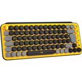 Logitech Pop Keys Sarı Siyah Kablosuz Mekanik Klavye - Teşhir Outlet Vitrin