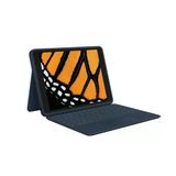 Logitech Rugged Combo 3 Touch İpad Klavye Kılıfı (7., 8. Ve 9. Nesil - 2019, 2020, 2021), İpad İçin Trackpad Ve Smart Connector İle, Paket Başına 10 Parça, Almanca Qwertz Düzeni - Mavi