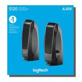 Logitech S120 980-000010 1+1 2.2 W Hoparlör Sıfır Kutulu
