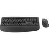 Logitech Signature Comfort Plus MK880 Bluetooth Kablosuz Tam Boyutlu Türkçe Q Klavye Mouse Seti, Siyah