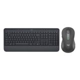 Logitech Signature K650 + M650 Siyah L Büyük Boy Kablosuz Klavye Mouse Seti