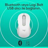 Logıtech Sıgnature M650 910-006238 Kablosuz Mouse Beyaz - Renkli