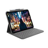 Logitech Slim Folio For Ipad 10.2 Inç 7. Nesil Ve 8. Nesil Uyumlu Klavyeli Kılıf Gri