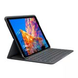Logitech Slım Folıo İpad Air (3. Nesil) Entegre Kablosuz Klavyeli Klavye Kılıfı (Model: A2152, A2123, A2153, A2154), Fransızca Azerty Grafit