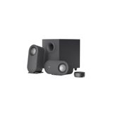 logitech Z407 2.1 Subwoofer ve Kablosuz Kontrollü Bluetooth Bilgisayar Hoparlörleri, Siyah 980-001348