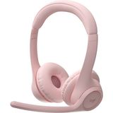 Logitech Zone 300 Pembe Kablosuz Bluetooth Gürültü Önleyici Mikrofonlu Kulaklık