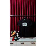 Logo Baskılı Siyah Erkek T-Shirt – Günlük Şıklığın Sofistike Yansıması - XXL