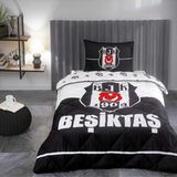 Logo Düz Pamuk Uyku Seti, Çok Renkli, Tek Kişilik - 001-Renkli - 100 x 100 cm