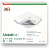 Lohmann & Rauscher Metalline Trakeostomi Kanül Pedi 6 x 7 cm - Ref 23093 - 50 Adet (1 Kutu)