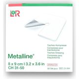 Lohmann & Rauscher Metalline Trakeostomi Kanül Pedi 8 x 9 cm - Ref 23094 - 50 Adet 1 Kutu