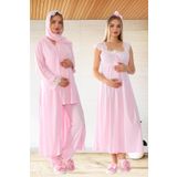 lohusahamile 7li Tesettürlü Hamile Lohusa Seti Pembe