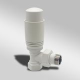 Lojimax 1/2" Beyaz Termostatik Radyatör Vanası - Renk