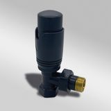 Lojimax 1/2" Siyah Termostatik Radyatör Vanası - Renk